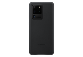Galaxy S20 Ultra 5G | Ledertasche | Schwarz