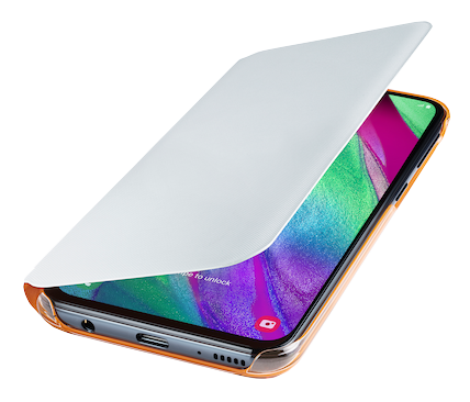 Galaxy A40 | Boekhoesje EF-WA405 | Wit