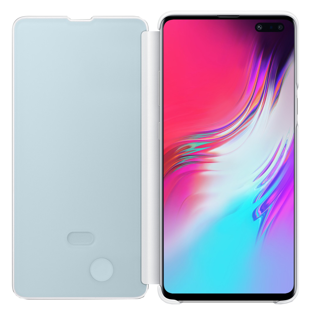 Galaxy S10 5G | Clear View Cover EF-ZG977 | Wit