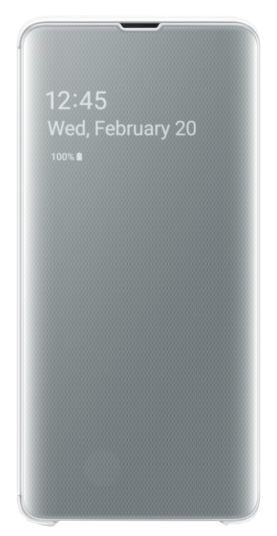 Galaxy S10 5G | Clear View Cover EF-ZG977 | Wit