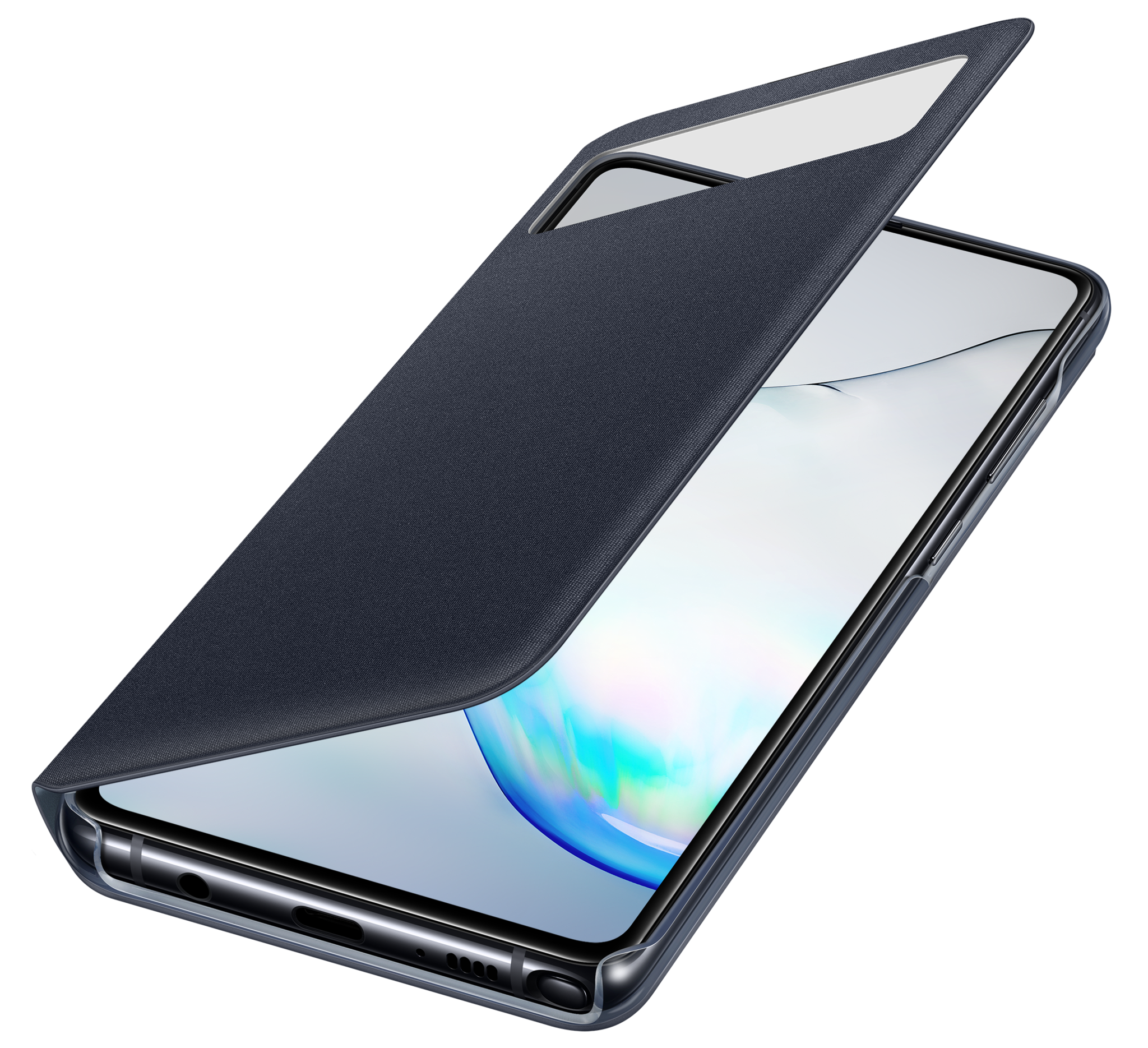 Galaxy Note 10 Lite | S View Abdeckung EF-EN770 | Schwarz