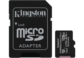 Micro SDXC Technologie Canvas Select128GBSpeicherkarte Klasse 10 UHS-I