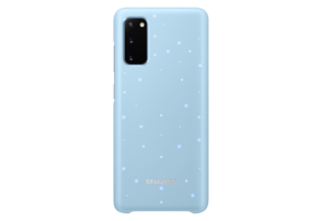 Galaxy S20 (5G) | Led Cover | Blauw