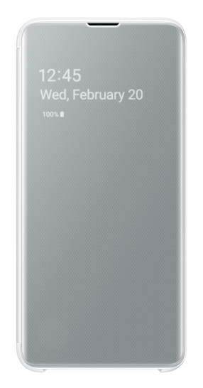 Galaxy S10e Clear View Cover EF-ZG970 Wit