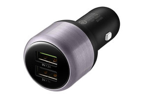 Car Charger2 USB Fast Charging + USB-C CableBlack