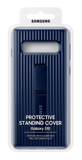 Galaxy S10 | Protective Standing Cover EF-RG973 | Zwart