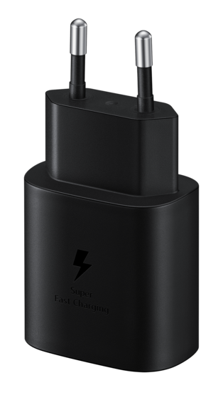 Galaxy Ladegerät | 25W USB-C EP-TA800 Schnellladegerät ohne Kabel | Schwarz