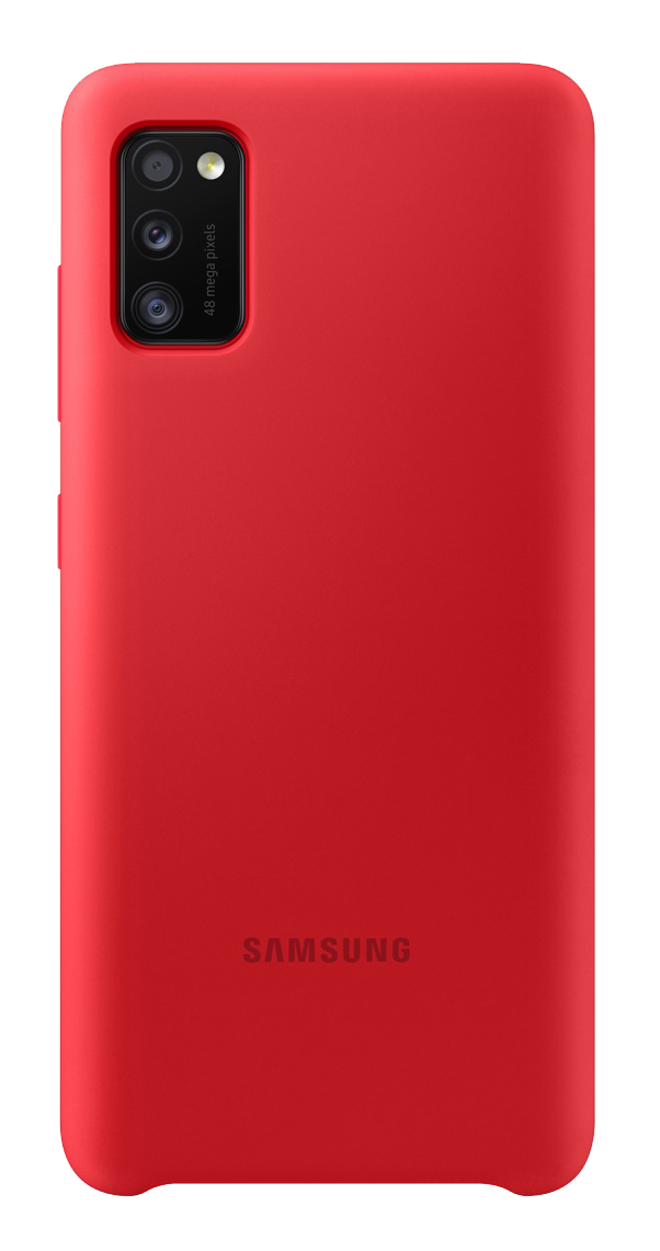 Galaxy A41 Siliconen Hoesje EF-PA415 Rood