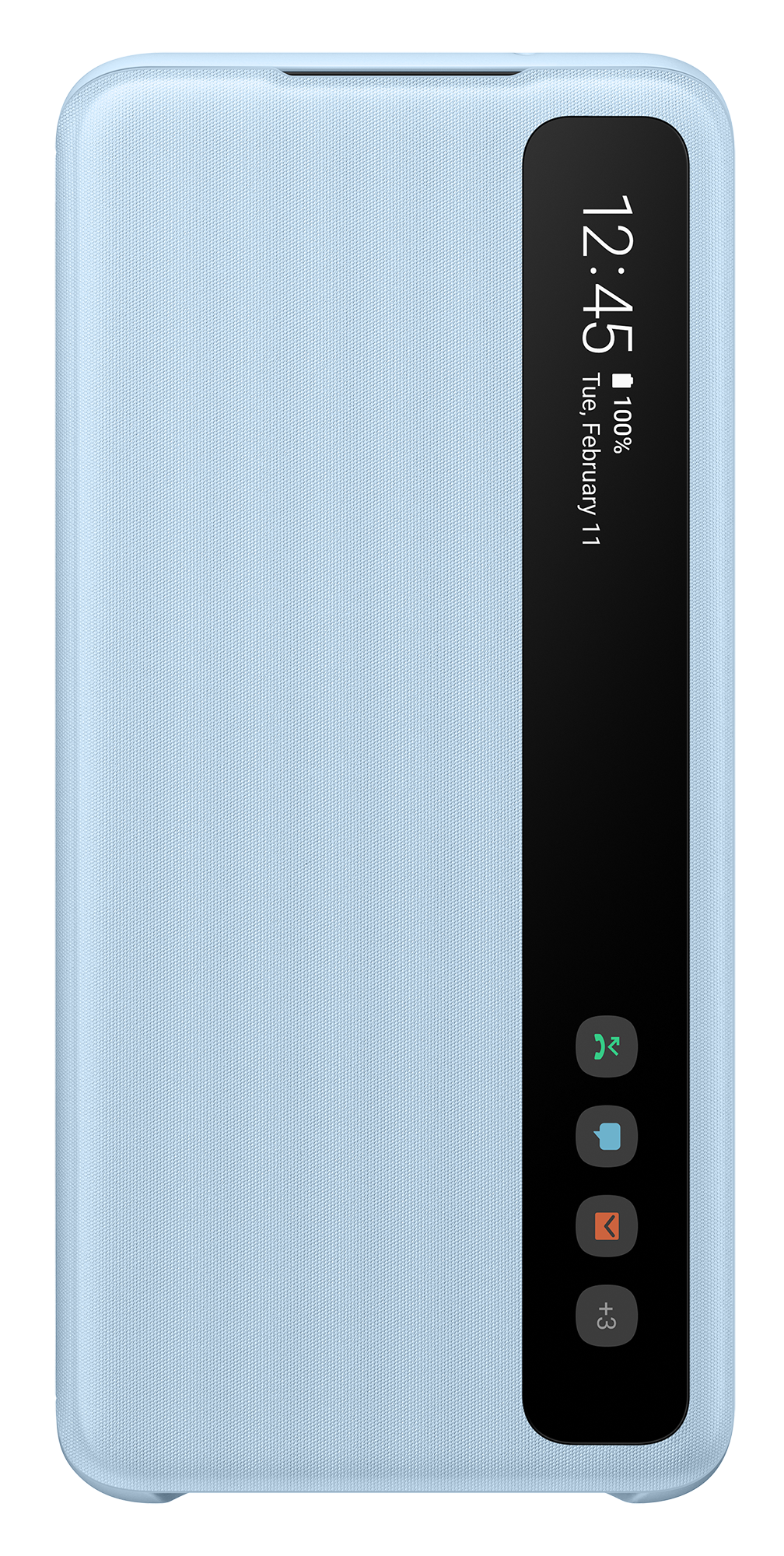 Galaxy S20 (5G) | Clear View Cover EF-ZG980 | Blauw