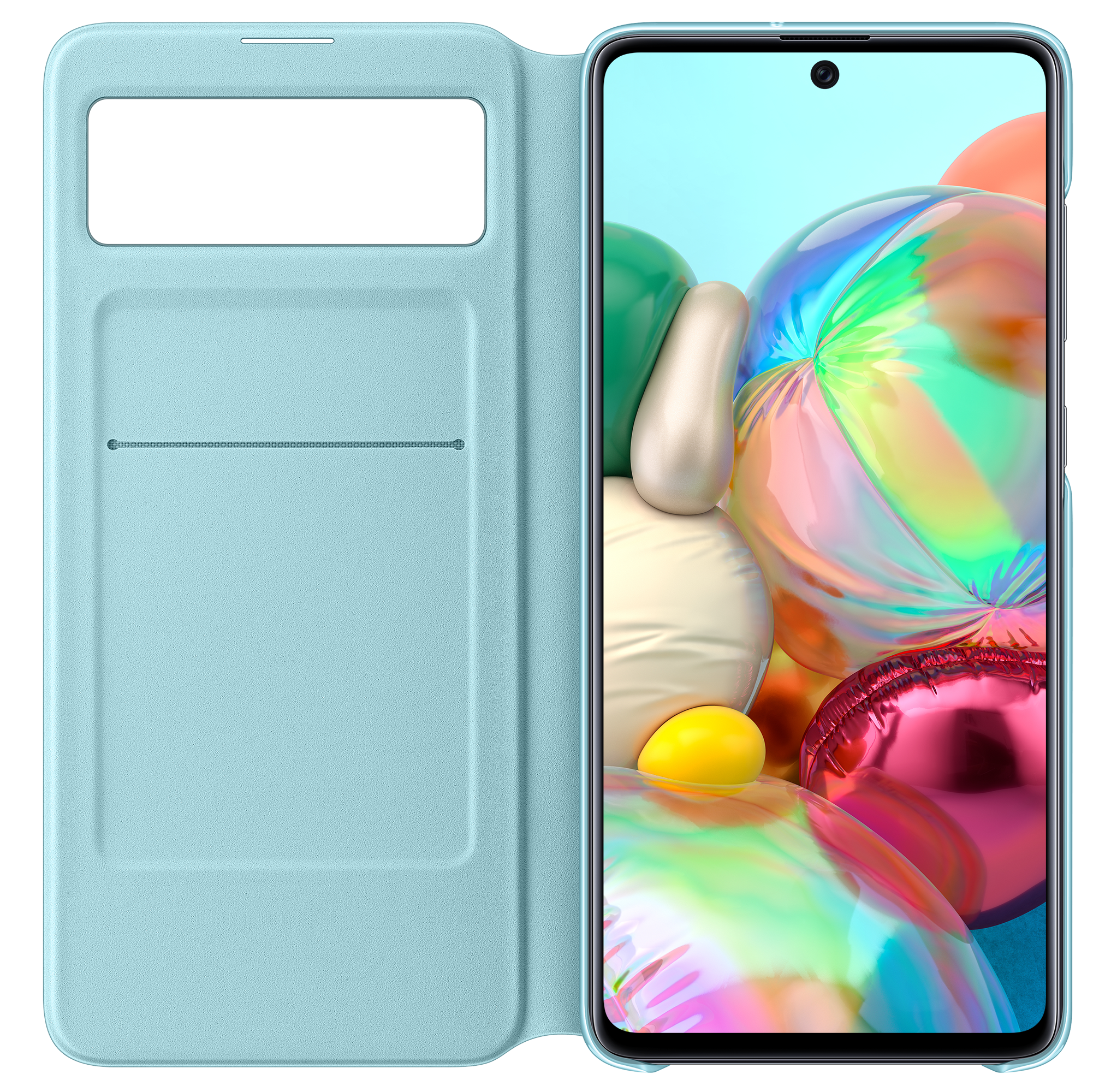 Galaxy A71 | S View Cover EF-EA715 | Zwart