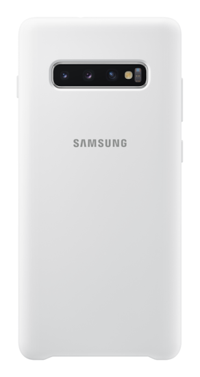 Galaxy S10 Plus | Siliconen Hoesje EF-PG975 | Wit