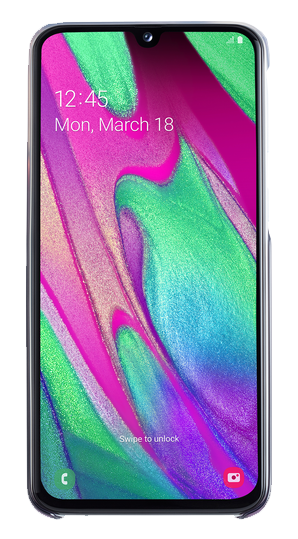 Galaxy A40 | Gradation Cover EF-AA405 | Zwart