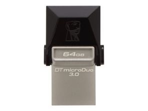 Datatraveler | 64GB | MicroDuo 3.0 USB Typ-A / Micro-USB