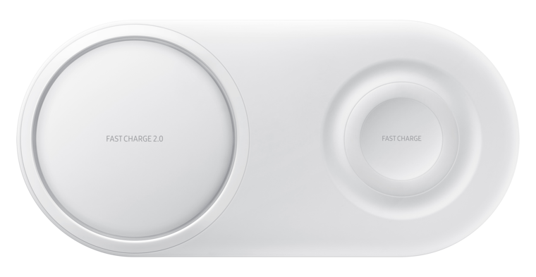 Galaxy Charger Duo Pad EP-P5200 Draadloze oplader Wit