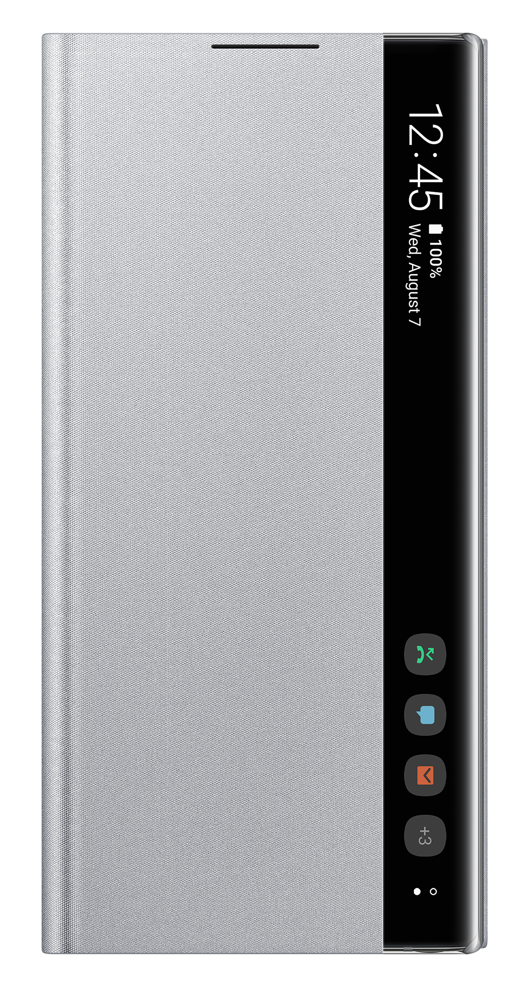 Galaxy Note 10 Clear View Cover EF-ZN970 Zilver