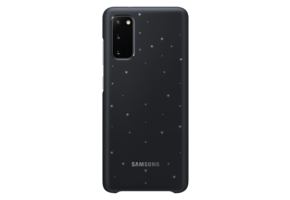Galaxy S20 (5G)Led CoverZwart