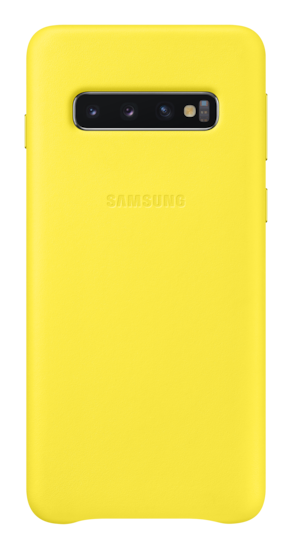 Galaxy S10 | Leren Hoesje EF-VG973 | Geel