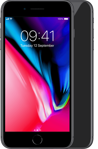 Refurbished iPhone 8 Plus 256GB Zwart