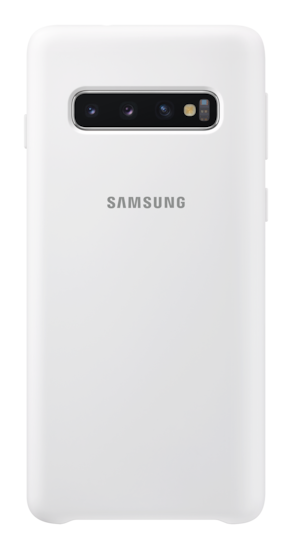 Galaxy S10 Silikonhülle EF-PG973 Weiß