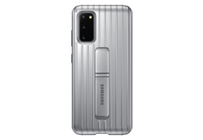Galaxy S20 (5G)Stehende SchutzhülleSilber