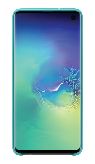 Galaxy S10 | Siliconen Hoesje EF-PG973 | Groen