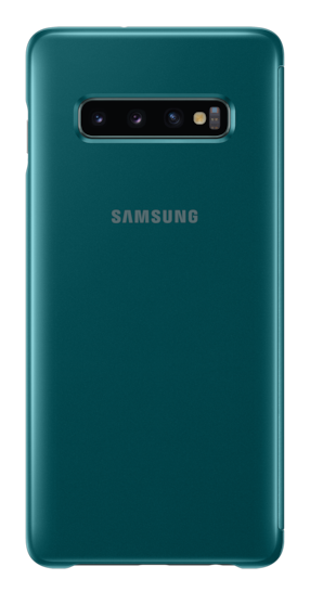 Galaxy S10 Plus | Clear View Cover EF-ZG975 | Groen