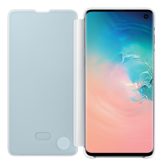 Galaxy S10 | Clear View Cover EF-ZG973 | White