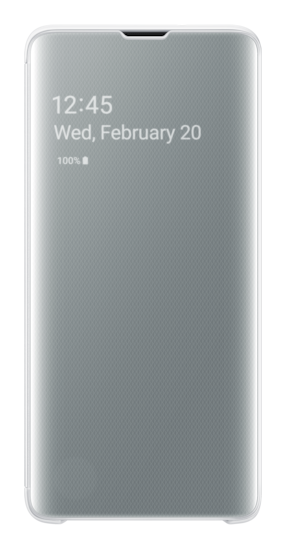 Galaxy S10 | Clear View Cover EF-ZG973 | White