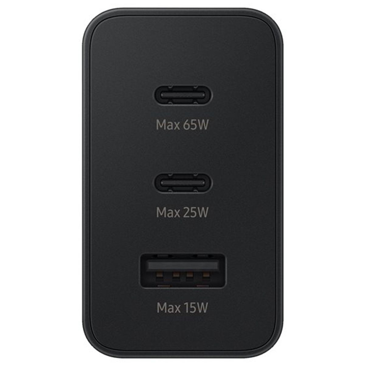 Galaxy Charger | 65W Trio USB-C EP-T6530 Charger | Black