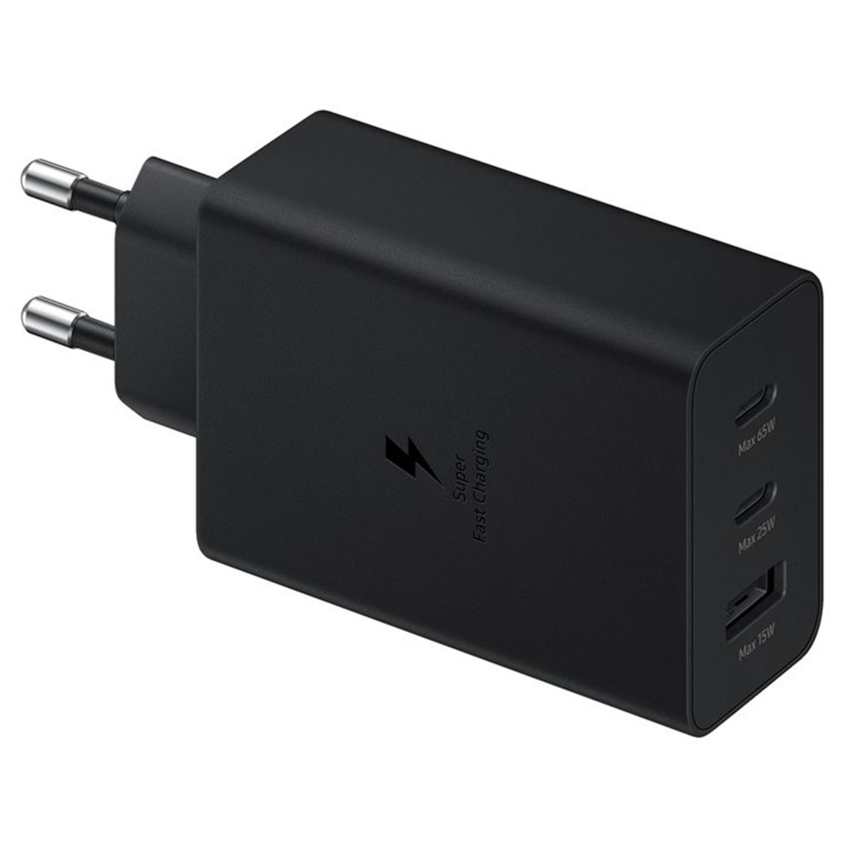 Galaxy Charger | 65W Trio USB-C EP-T6530 Charger | Black