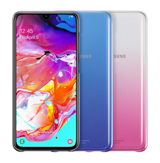 Galaxy A70 | Gradation Abdeckung EF-AA705 | Rosa