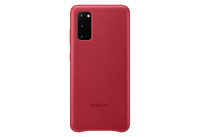 Galaxy S20 (5G)Leren HoesjeRood