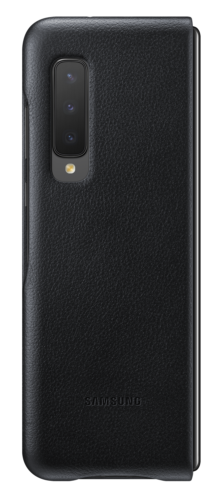 Galaxy Fold | Leren Hoesje EF-VF900 | Zwart