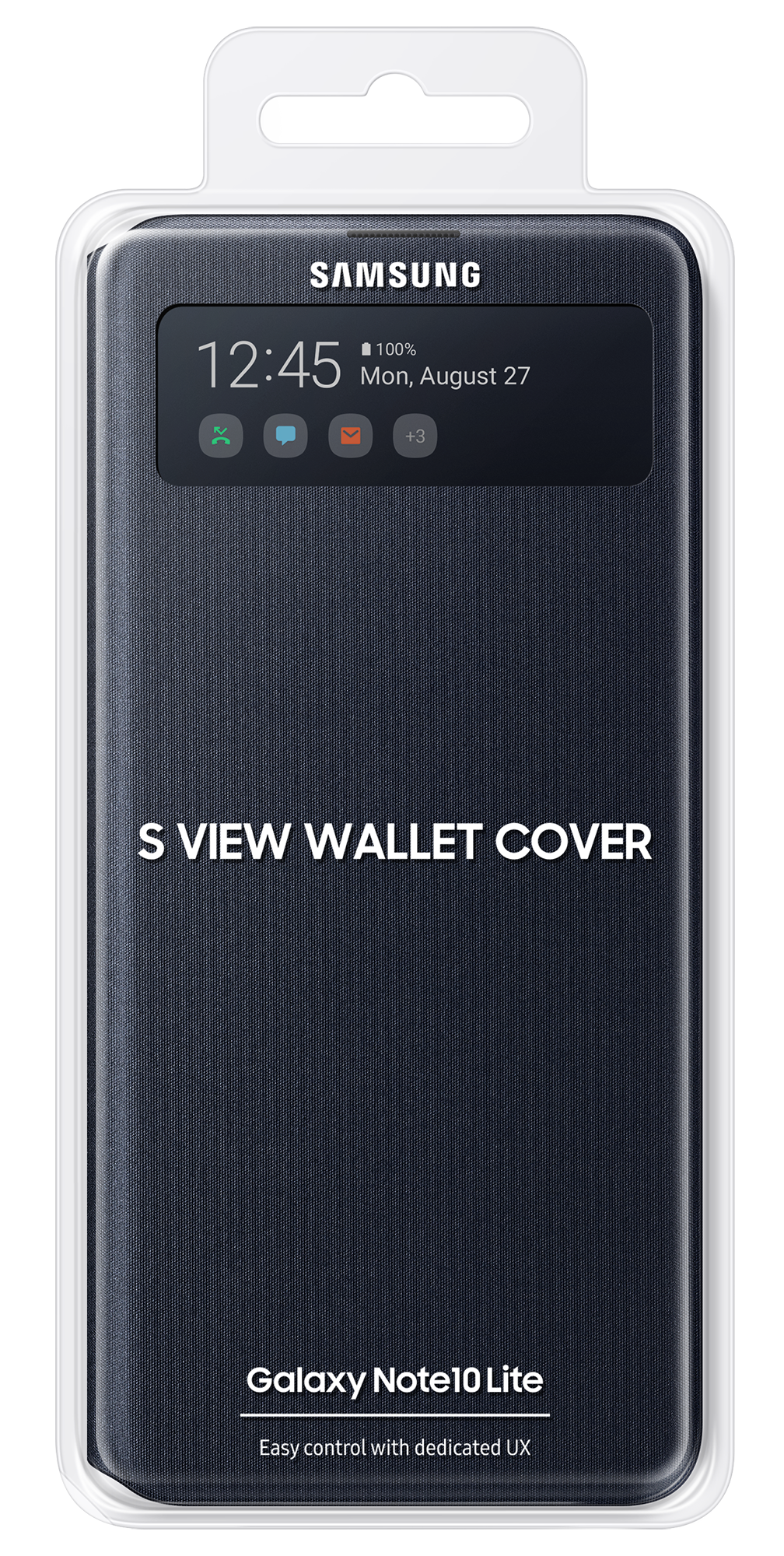 Galaxy Note 10 Lite | S View Cover EF-EN770 | Zwart