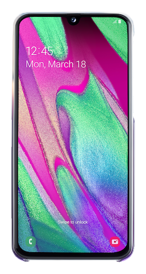Galaxy A40 | Gradation Cover EF-AA405 | Violet