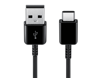 Galaxy USB Typ C KabelEP-DG930 2 Kabel, 1 PackungSchwarz