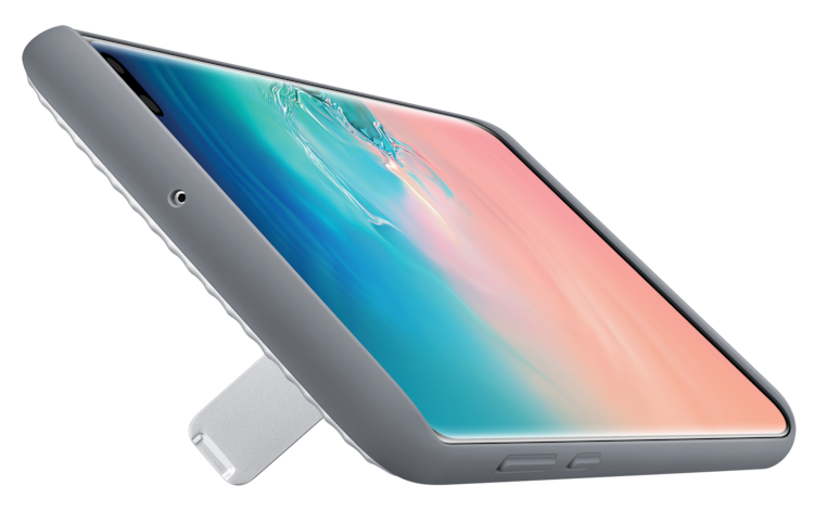Galaxy S10 Plus | Stehende Schutzhülle EF-RG975 | Silber