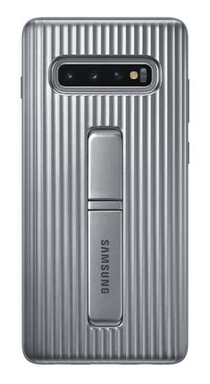 Galaxy S10 Plus | Stehende Schutzhülle EF-RG975 | Silber