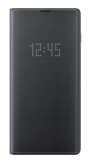Galaxy S10 Plus | Led View Cover EF-NG975 | Zwart