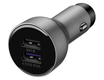 AutoladegerätSuper Charge USB AP38 + USB-C KabelGrau