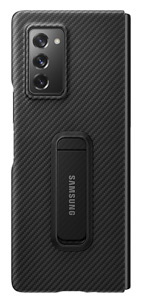 Galaxy Z Fold2 5G | Aramid Standing Cover EF-XF916 | Zwart