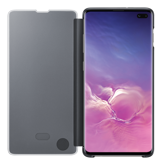 Galaxy S10 Plus | Klarsichthülle EF-ZG975 | Schwarz
