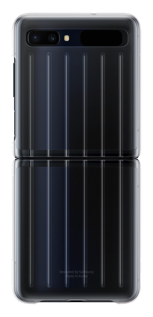 Galaxy Z Flip Hard Case Case Case EF-QF707 Transparent