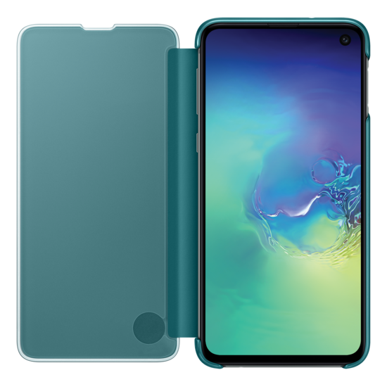 Buy Samsung Galaxy S10e G970F Clear View Cover Green EF-ZG970