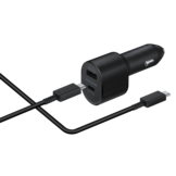 Autoladegerät | Super Fast Charge 60W EP-L5300 USB C inkl. Kabel | Schwarz