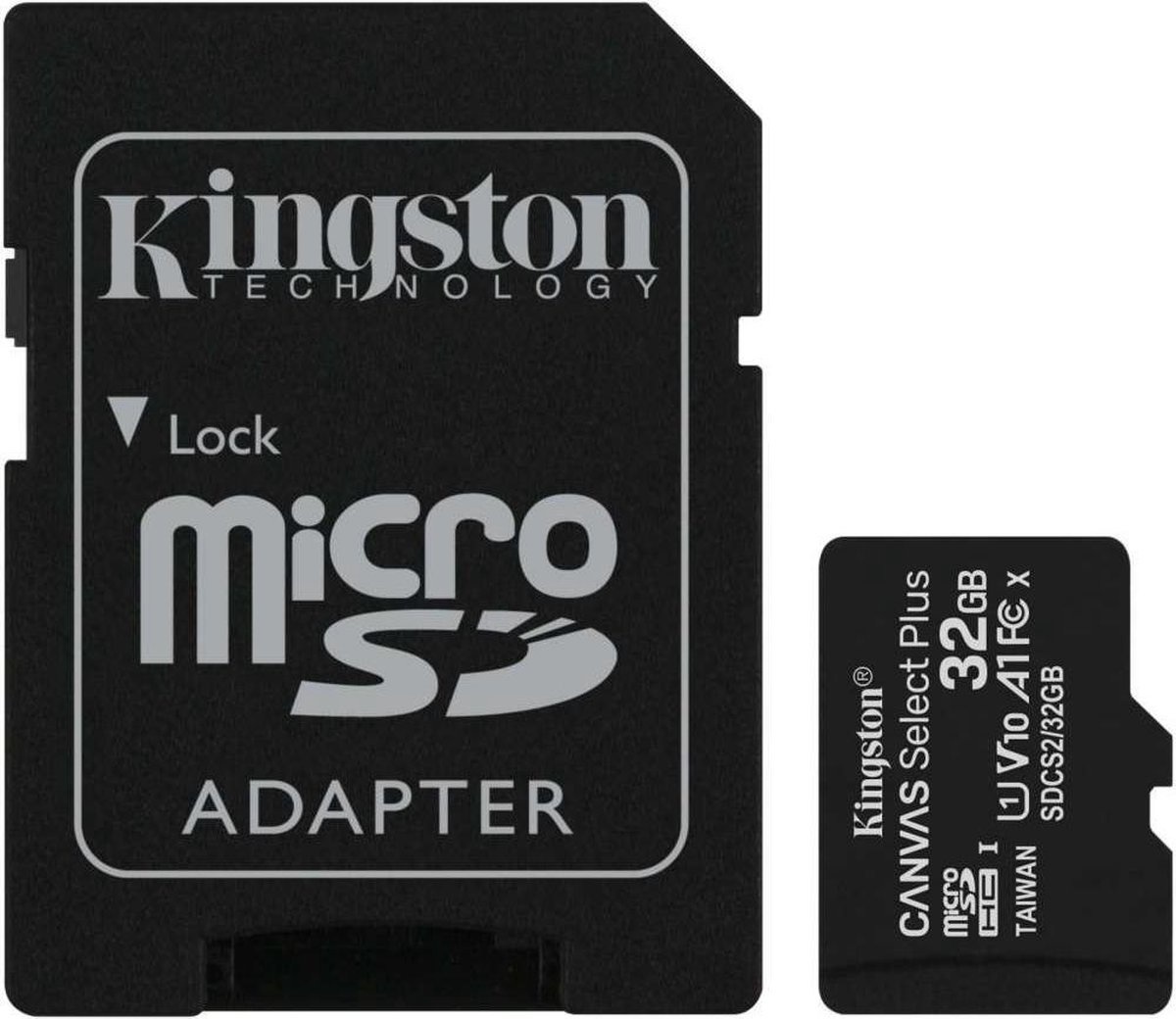 Micro SD Canvas Select Plus | 32GB | Memory Card Class 10