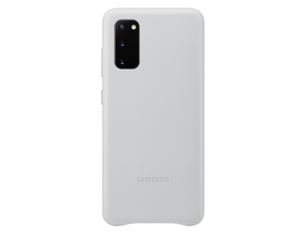 Galaxy S20 (5G)Leren HoesjeLicht Grijs