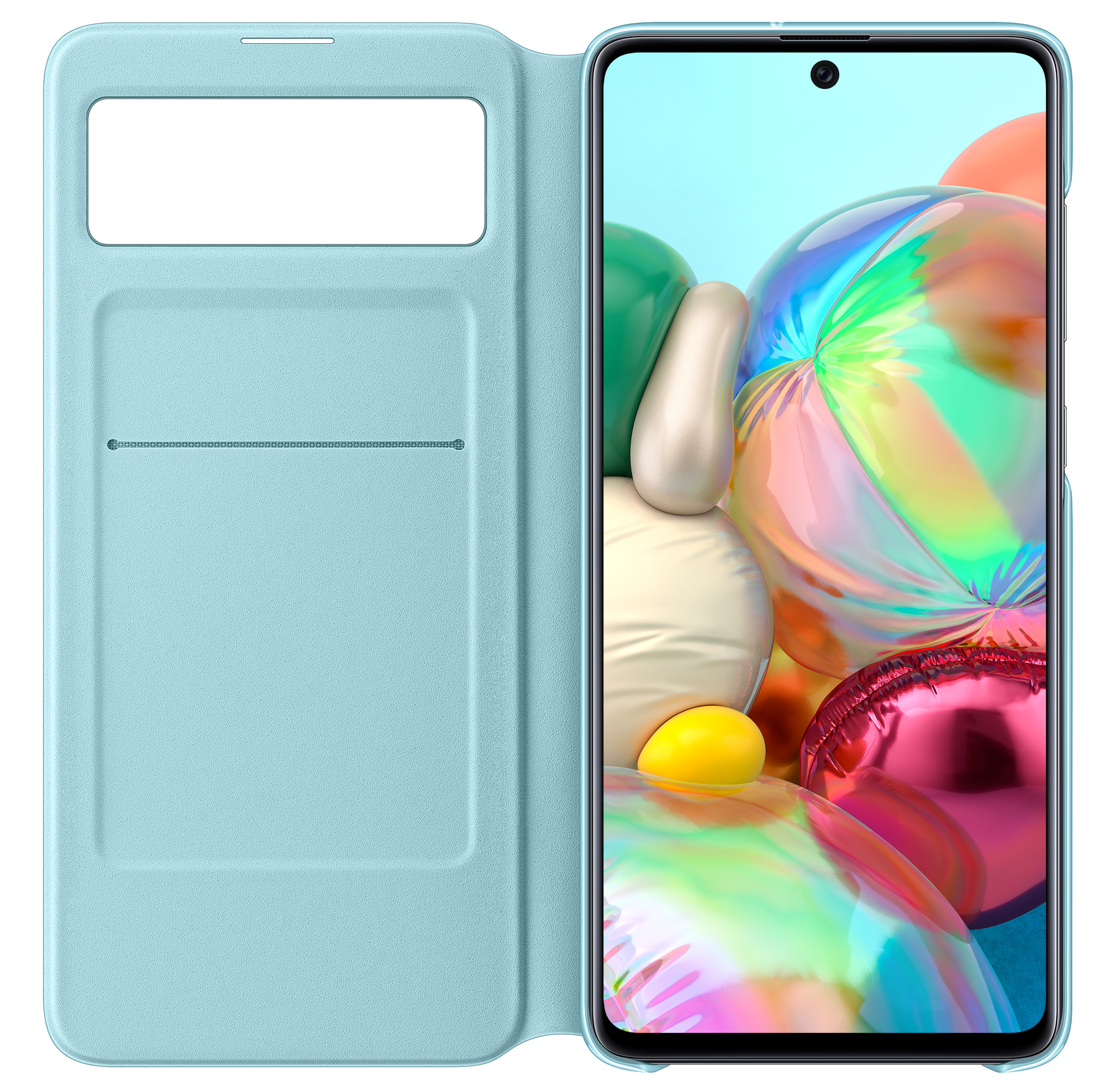 Galaxy A71 | S View Cover EF-EA715 | Zwart