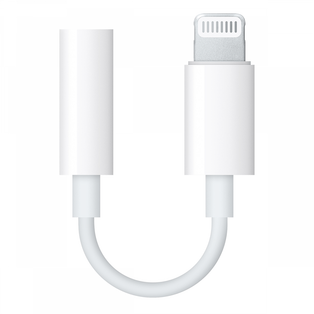 Lightning | naar 3,5mm Jack Adapter | Wit