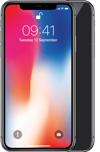 Refurbished iPhone X | 256GB | Zwart